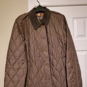 Burberry Jacket-Monogram Motif Diamond Quilted